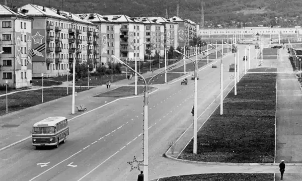 Перекресток проспекта Победы и улицы Комсомольской