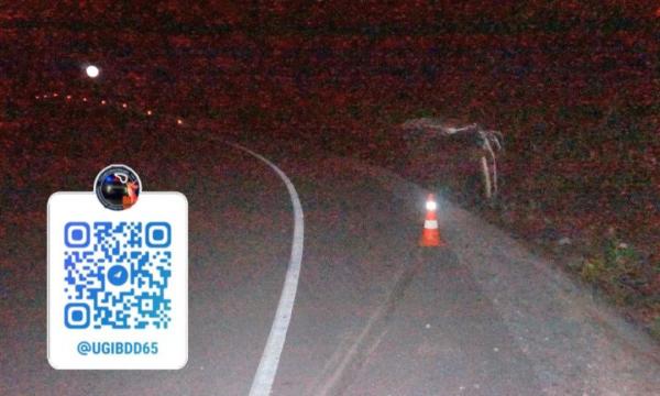 На Курилах водитель вылетел на внедорожнике в кювет и сбежал, бросив в салоне женщину с детьми