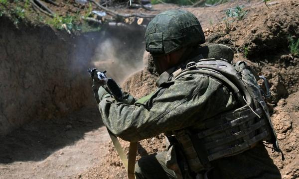 Военнослужащие Сахалина проходят занятия по штурму опорных пунктов