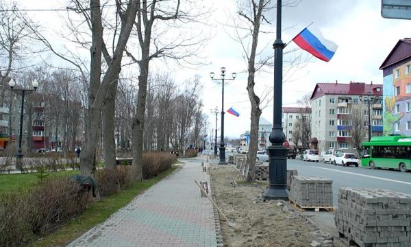 В Южно-Сахалинске начинается ремонт нового участка проспекта Победы