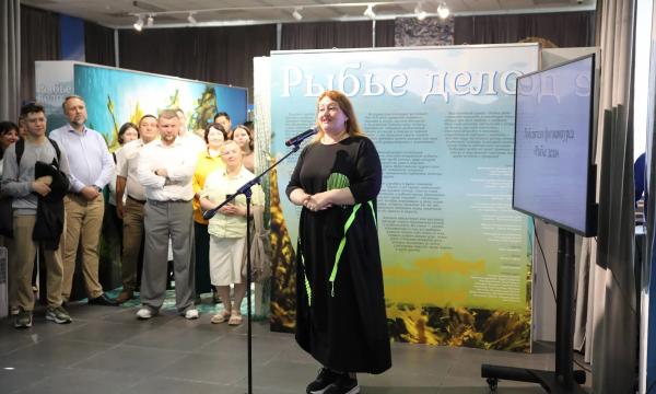 В музее книги А. П. Чехова «Остров Сахалин» состоялось открытие выставки «Рыбье дело» В музее книги А. П. Чехова «Остров Сахалин» состоялось открытие выставки «Рыбье дело»