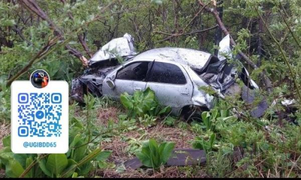 На Сахалине неизвестный водитель вылетел в кювет и сбежал с места аварии