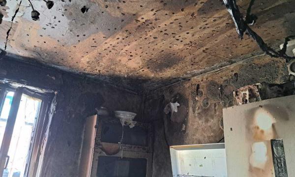 Пожарные ликвидировали возгорание в селе Малокурильское