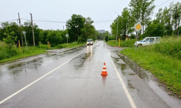 В Южно-Сахалинске неизвестный сбил пенсионерку и скрылся