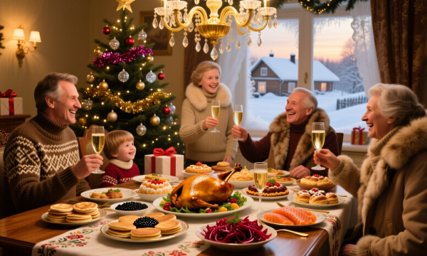 Треть южносахалинцев останутся дома на новогодние праздники