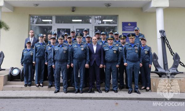 Александр Куренков ознакомился с организацией деятельности Центра государственной инспекции по маломерным судам в Калининграде