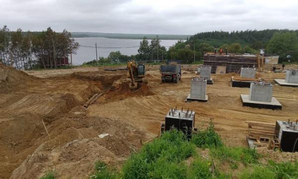 В Охе возводят новую станцию водоочистки