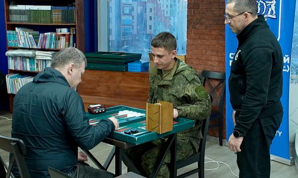 Южносахалинцы готовятся к Кубку защитников Отечества по нардам