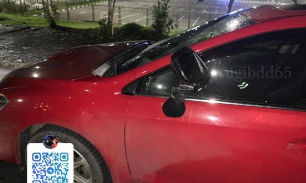 В Южно-Сахалинске на проспекте Мира иномарка сбила пешехода