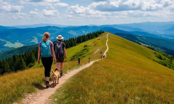 Спасатели ночью эвакуировали туристов с Мицульского хребта
