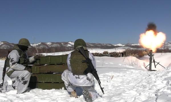 Миномётчики и операторы дронов отработали взаимодействие на сахалинском полигоне