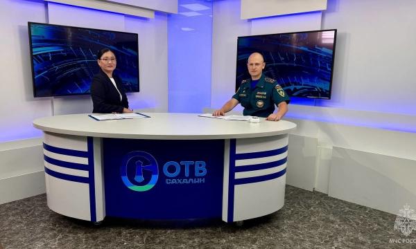 В эфире телеканала «ОТВ Сахалин» поговорили о детской безопасности