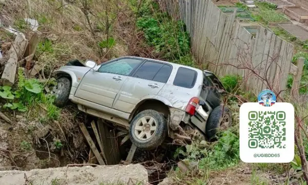 Три человека пострадали в ДТП с участием Suzuki Escudo в Холмске