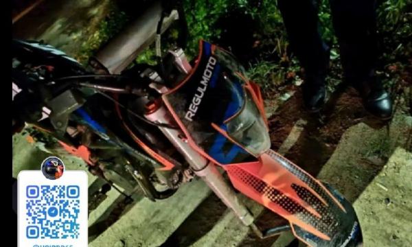 В селе Сокол 14-летний подросток опрокинул мотобайк и пострадал