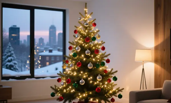 Жителям Южно-Сахалинска напоминают, как безопасно украсить елку и использовать гирлянды