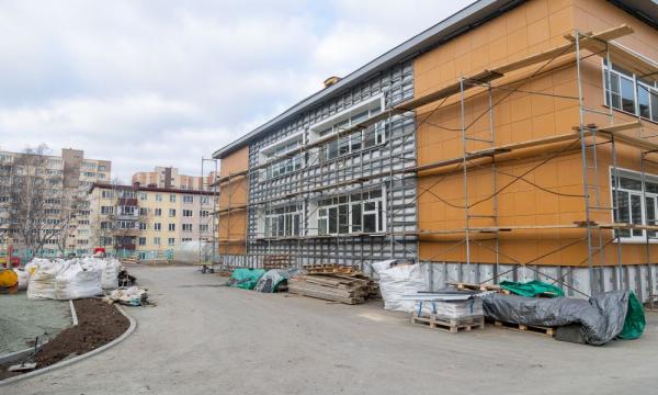 В Южно-Сахалинске завершают капитальный ремонт детского сада "Веснушка"