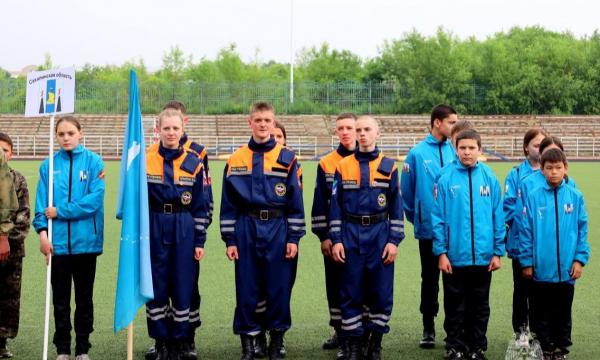 Юные спасатели Сахалинской области участвуют в «Школе безопасности»