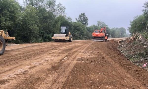 В Поронайском районе готовят к асфальтированию участок автодороги Лермонтовка – Вахрушев