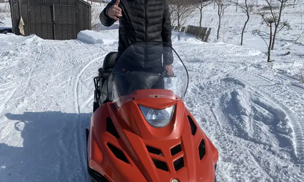 Прогулки на снегоходах 2