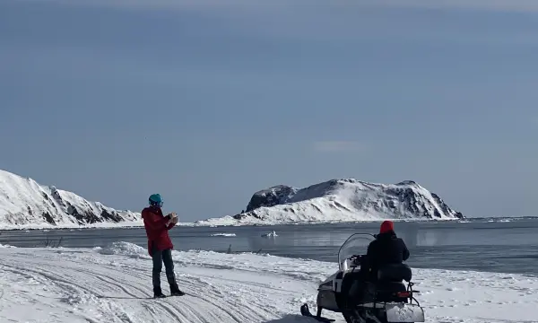 Прогулки на снегоходах