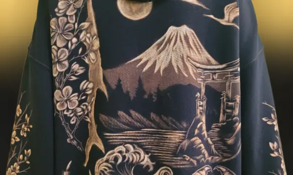 Индивидуальный пошив. Ручная роспись 3